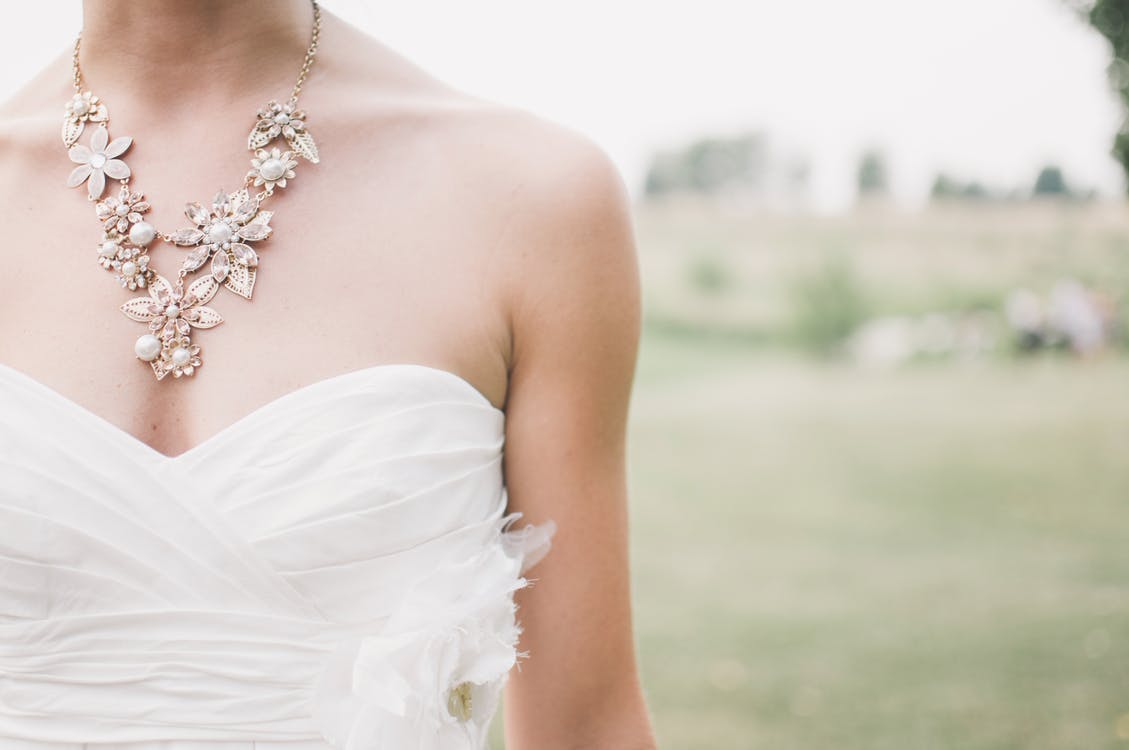 How to Remove Makeup Stains from a Wedding Dress
